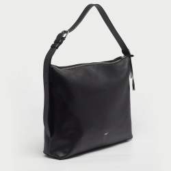 مملوكة مسبقًا Coach Mott Black Leather Shoulder Bag
