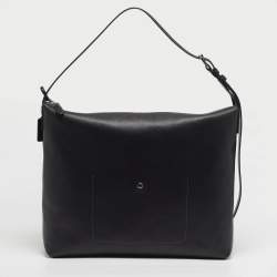 مملوكة مسبقًا Coach Mott Black Leather Shoulder Bag