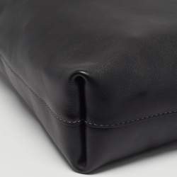 مملوكة مسبقًا Coach Mott Black Leather Shoulder Bag