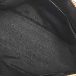 مملوكة مسبقًا حقيبة كوتش \"كورا دوم\" كانفاس مقوى شهير وبني وجلد ساتشيل