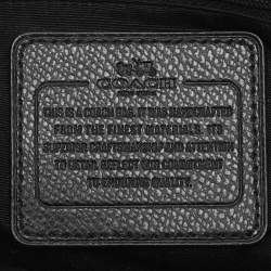 مملوكة مسبقًا حقيبة كوتش \"كورا دوم\" كانفاس مقوى شهير وبني وجلد ساتشيل