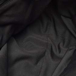 Pre Owned Coach City Zip Dark Brown/Black Signature Coated Canvas and Leather Tote