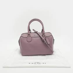 مملوكة مسبقًا Coach Bennett Mini Lilac Leather Satchel