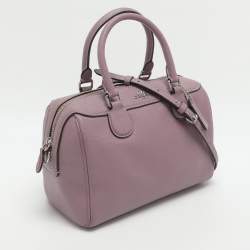 مملوكة مسبقًا Coach Bennett Mini Lilac Leather Satchel