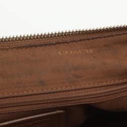 Pre Owned Coach Chelsea Brown Leather Hobo