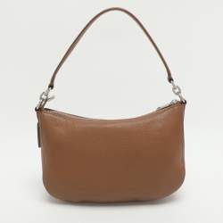Pre Owned Coach Chelsea Brown Leather Hobo