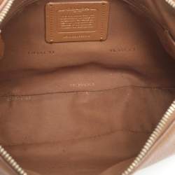 Pre Owned Coach Chelsea Brown Leather Hobo