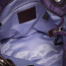 مملوكة مسبقًا حقيبة يد توتس ساتان بنفسجي كوتش