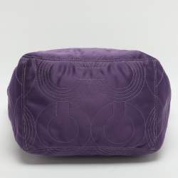 مملوكة مسبقًا حقيبة يد توتس ساتان بنفسجي كوتش