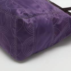 مملوكة مسبقًا حقيبة يد توتس ساتان بنفسجي كوتش
