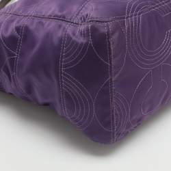 مملوكة مسبقًا حقيبة يد توتس ساتان بنفسجي كوتش