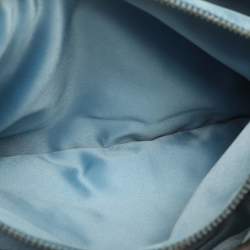 Pre Owned Coach Penelope Blue/Gold Signature Canvas and Leather Shoulder Bag