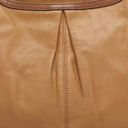 Pre Owned حقيبة كتف كوتش ألكسندرا جلد بني