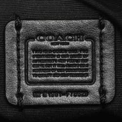 Pre Owned Coach Bennett Black Leather Crossbody Bag