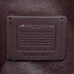 Pre Owned Coach Mollie Brown Leather Tote