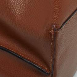 Pre Owned Coach Mollie Brown Leather Tote