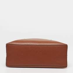 Pre Owned Coach Mollie Brown Leather Tote