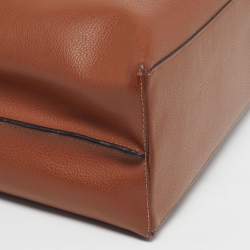 Pre Owned Coach Mollie Brown Leather Tote