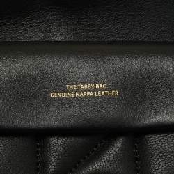 Pre Owned Coach Tabby 20 Black Pillow Quiltied Leather Shoulder Bag