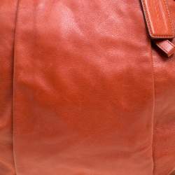 Coach Brown Leather Top Handle Bag