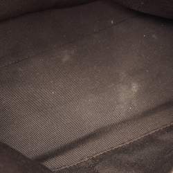 Coach Beige Signature Canvas East West Celeste Hobo