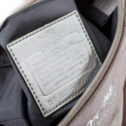 Coach Lilac Signature Fabric Opt Art Crossbody Bag