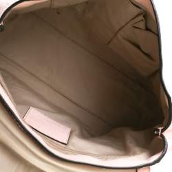 Pre Owned حقيبة كوتش يد علوية ليغسي رومي جلد وردية فاتحة