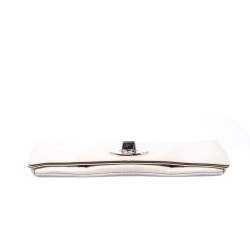 Coach Cream Leather Clutch 