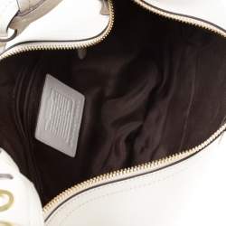 Coach Cream Leather Hobo