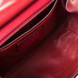 Coach Red Leather Drifter Carryall In Mixed Top Handle Bag