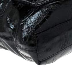 Coach Black Patent Leather Hobo