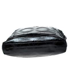 Coach Black Patent Leather Hobo