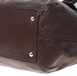 مملوكة مسبقًا Coach Brown Leather Soho Tote 