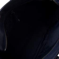 Pre Owned حقيبة كروس كوتش ميني جلد رقعة كحلية