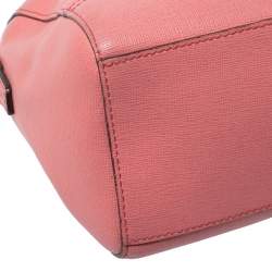 Pre Owned Coach Orange Leather Crossbody Bag