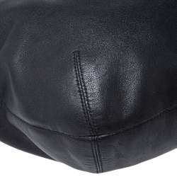 Coach Black Soft Leather Hobo