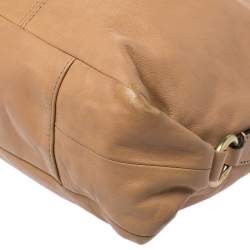 Pre Owned Coach Brown Leather Ashley Tote