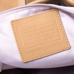 Pre Owned Coach Brown Leather Ashley Tote