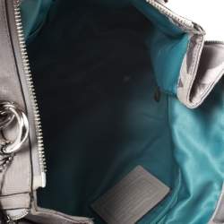 Pre Owned Coach Grey Signature Canvas Penelope Hobo