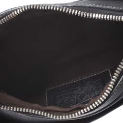 Pre Owned Coach Black Leather Pochette