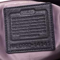 مملوكة مسبقًا Coach Purple Leather Large Brooke Hobo