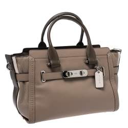 Coach Multicolor Leather Swagger 27 Carryall Satchel