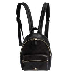 coach signature mini charlie backpack