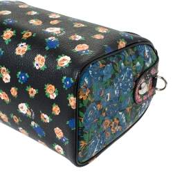 Coach Multicolor Floral Print Coated Canvas Mini Bennett Satchel