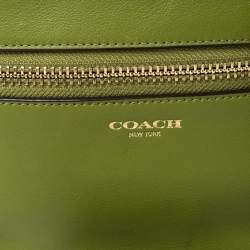 Coach Green Leather Legacy Camera Crossbody Bag