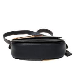 Coach Multicolor Leather and Suede Patchwork Saddle 23 Crossbody Bag