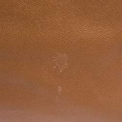 مملوكة مسبقًا Coach Brown Leather Turnlock Tote