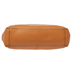 Coach Orange Leather Mini Christie Carryall Satchel