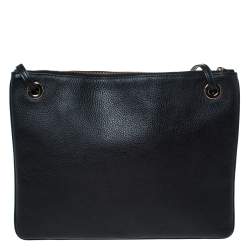 Coach Black Leather Crossbody Bag