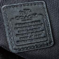 Coach Black Leather Crossbody Bag